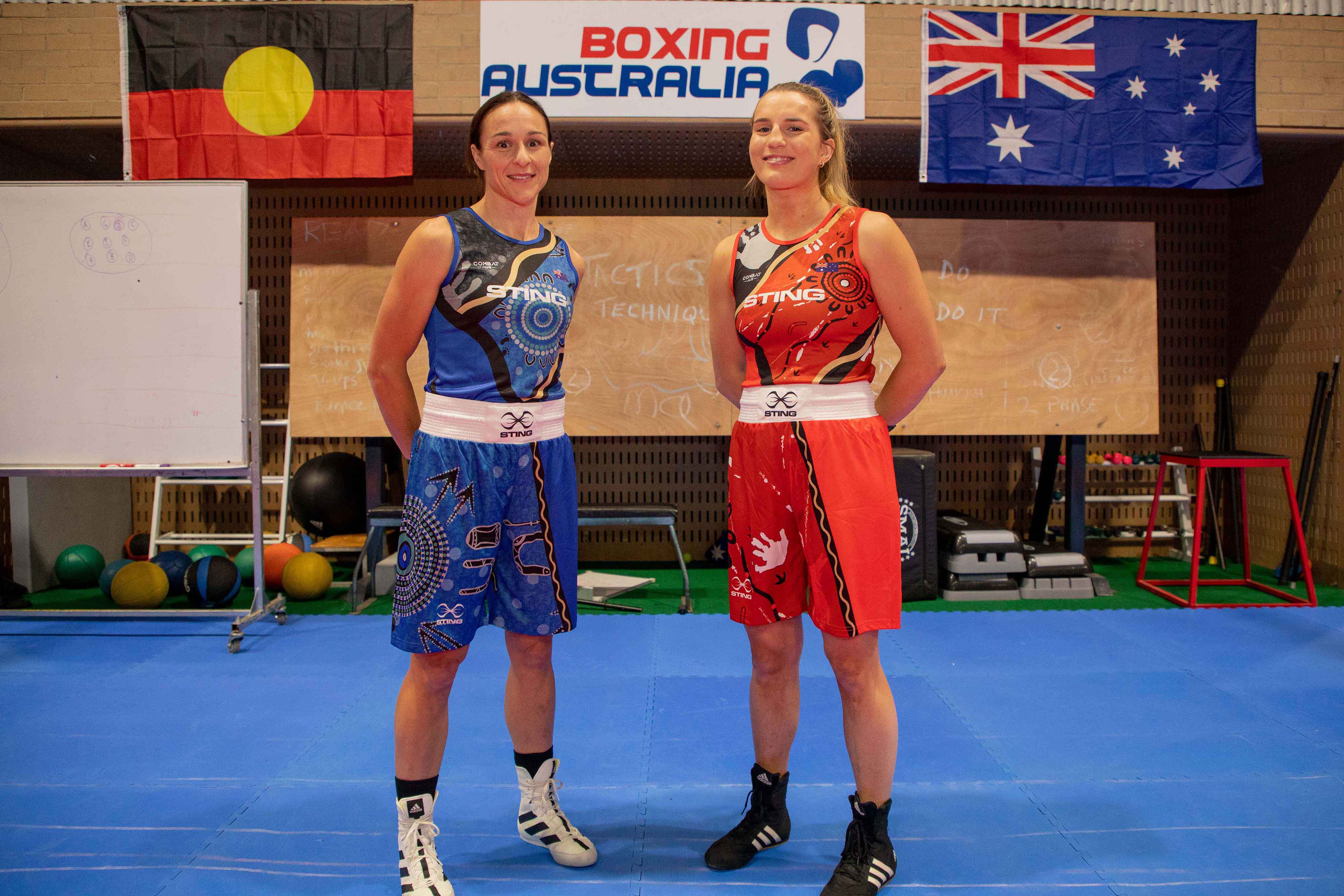 Boxing Australia's new uniforms