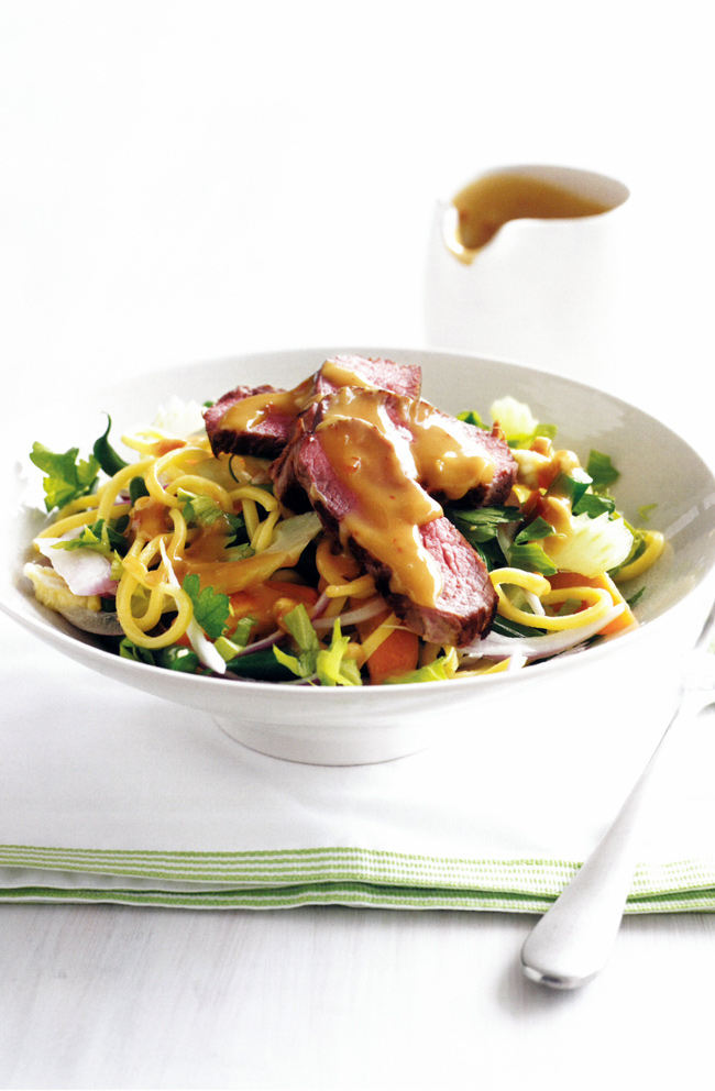 Lamb-and-noodle-salad