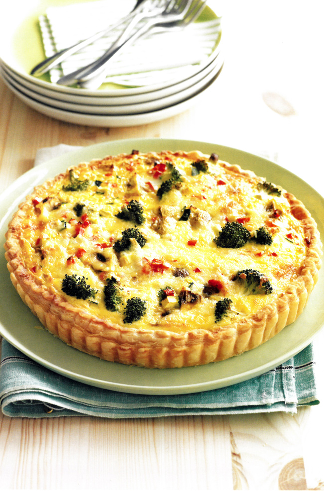 Vegetarian quiche | Australian Institute of Sport