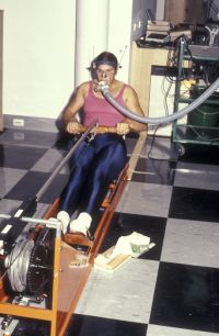 AIS Physiology 1986 - Rowing Vo2 testing