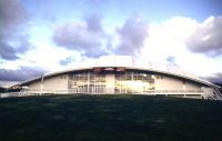 AIS Superdome velodrome exterior Adelaide 1993