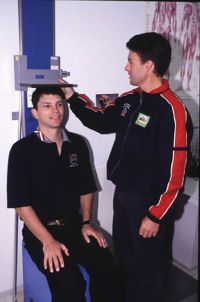 Jason Gulbin National Talent Search Co-ordinator testing 2000