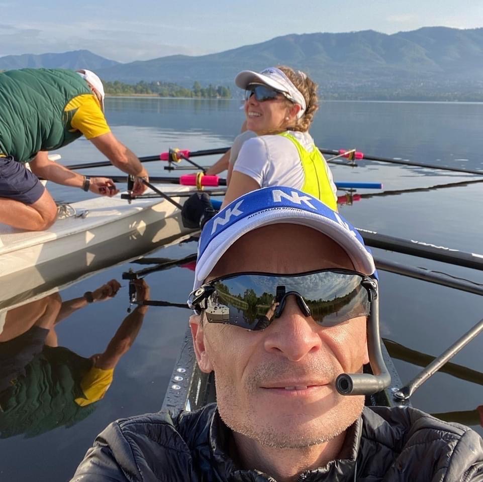 AIS athlete on the lake at the ETC