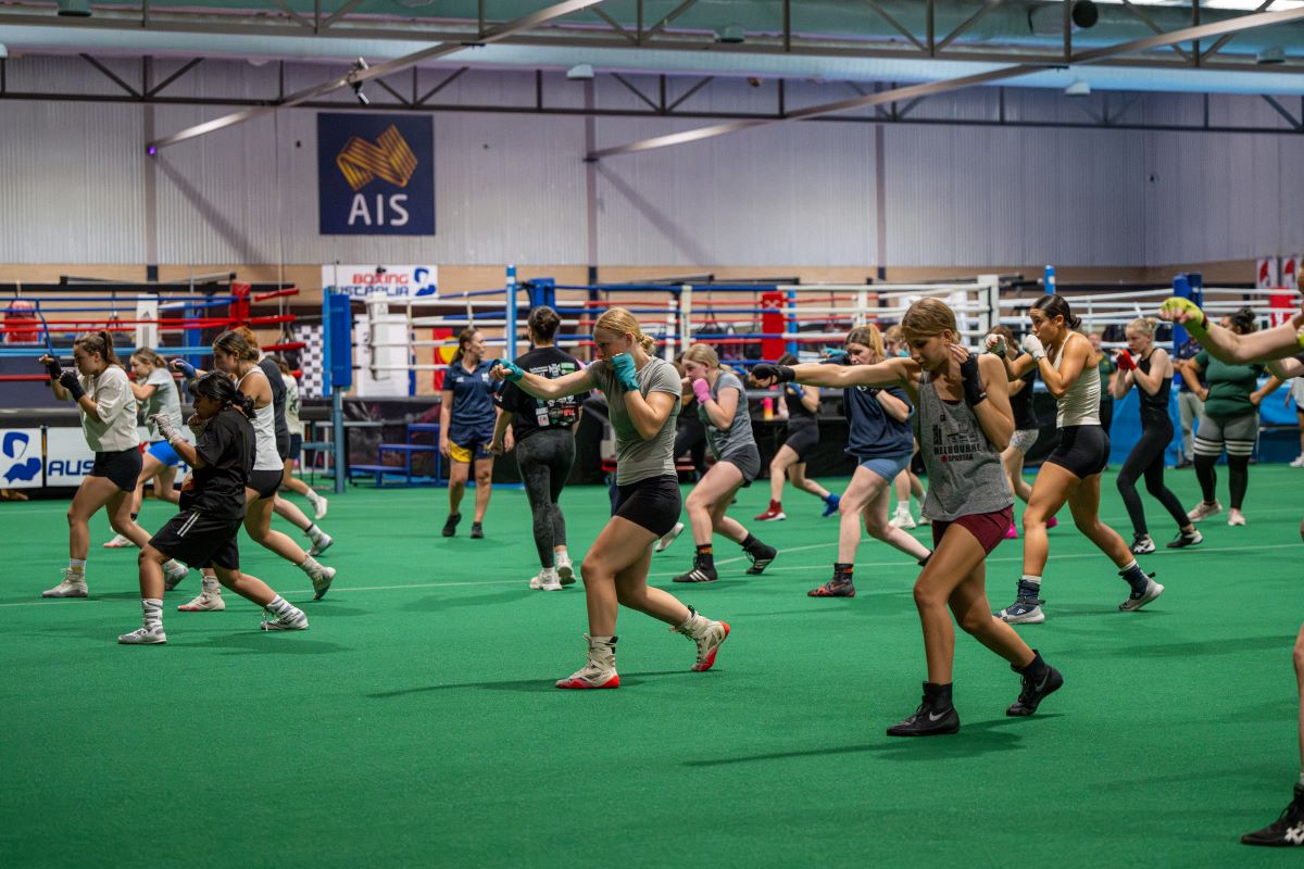 Boxing Australia's National Women’s Development camp,