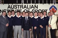 AIS Men's Water Polo team 1985