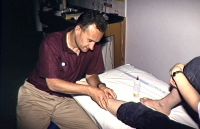 Peter Blanch AIS Physiotherapy soft tissue massage 1993