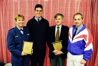 Presentation of plaques for recognition of contributions to the EPO 2000 Project (L-R) Dr Amanda Dine Dr Rob Lewin Dr John Kellett Robin Parisotto AIS