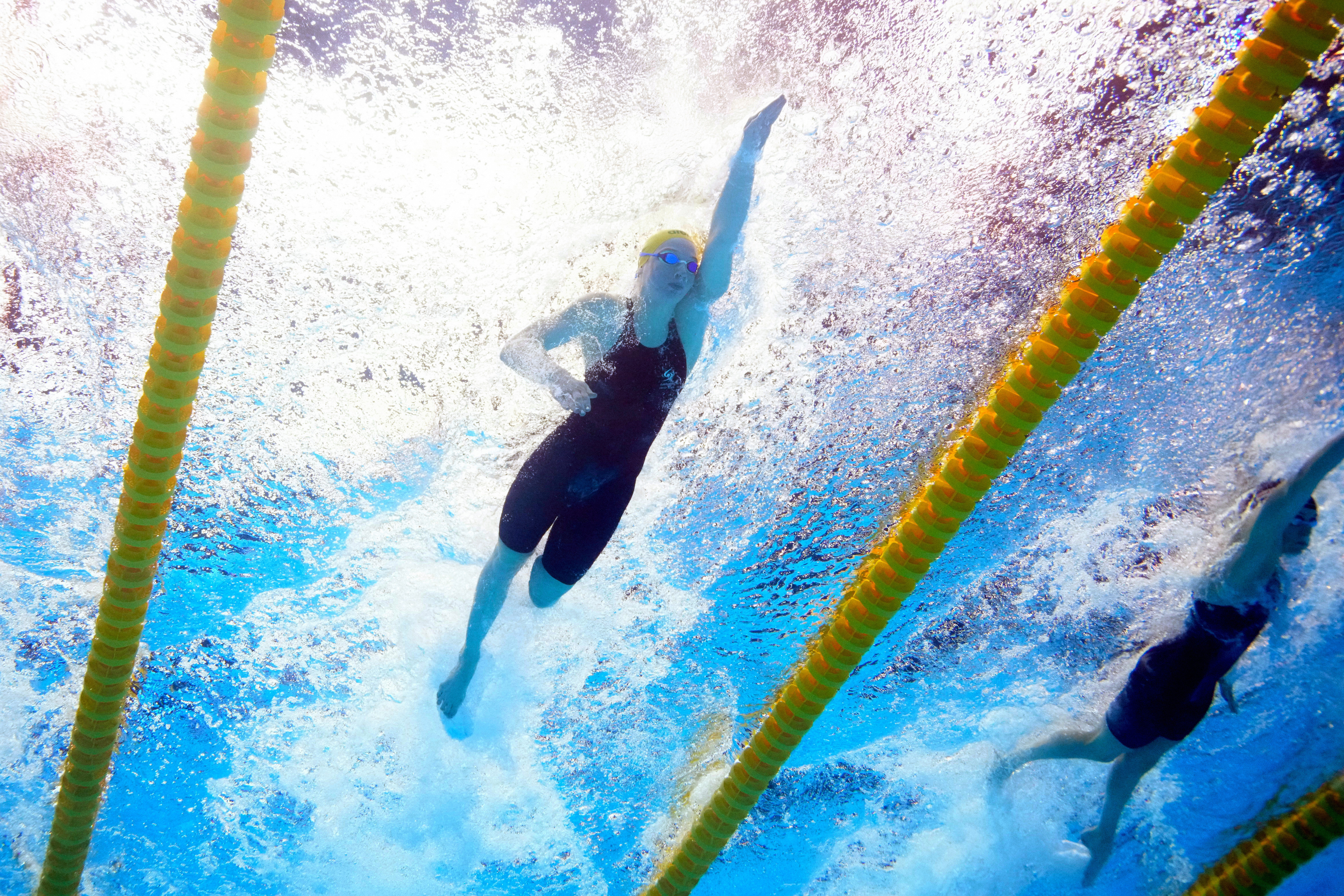 Australian swimmer Mollie O'Callaghan