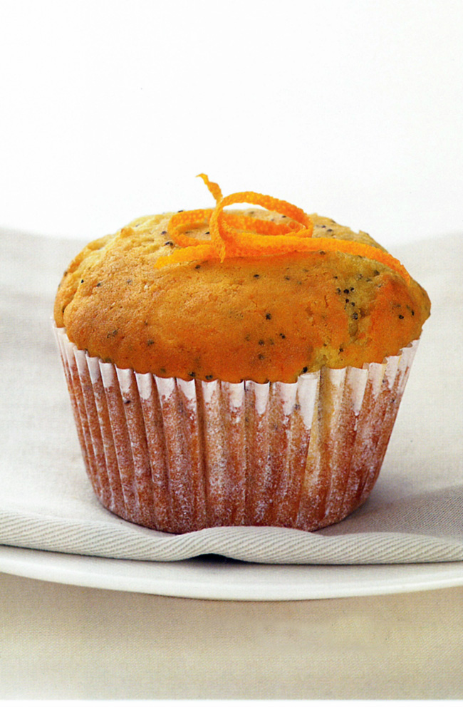 Orange Poppy Seed Muffin Tops - Wilton