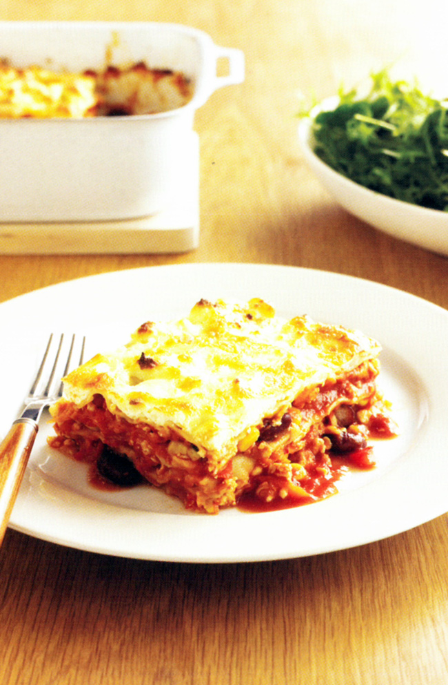 Mexican-chicken-lasagne