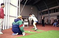 AIS Biomechanics Hockey testing action 1990