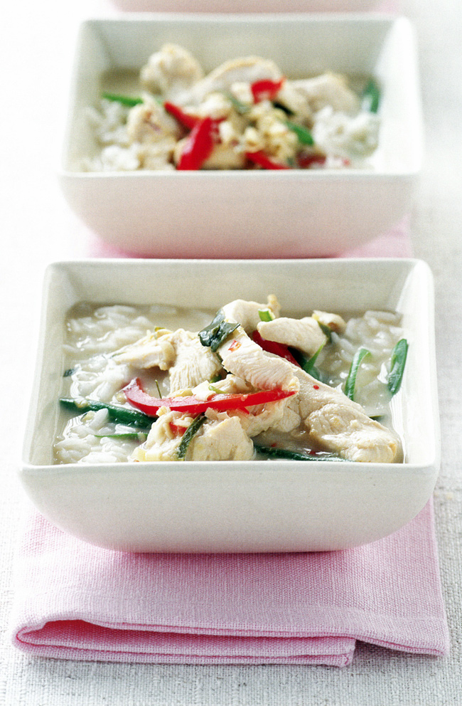 Thai chicken soup