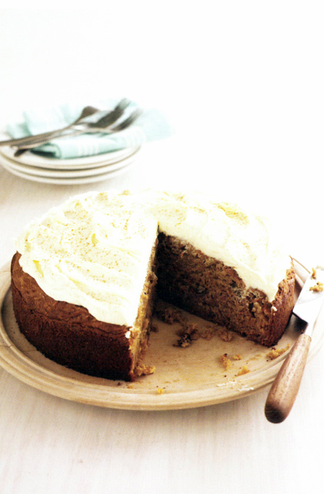 Carrot-pecan-cake