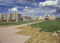 AIS administration building and AIS residence 1985