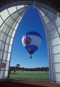 AIS hot air balloon launch 1996