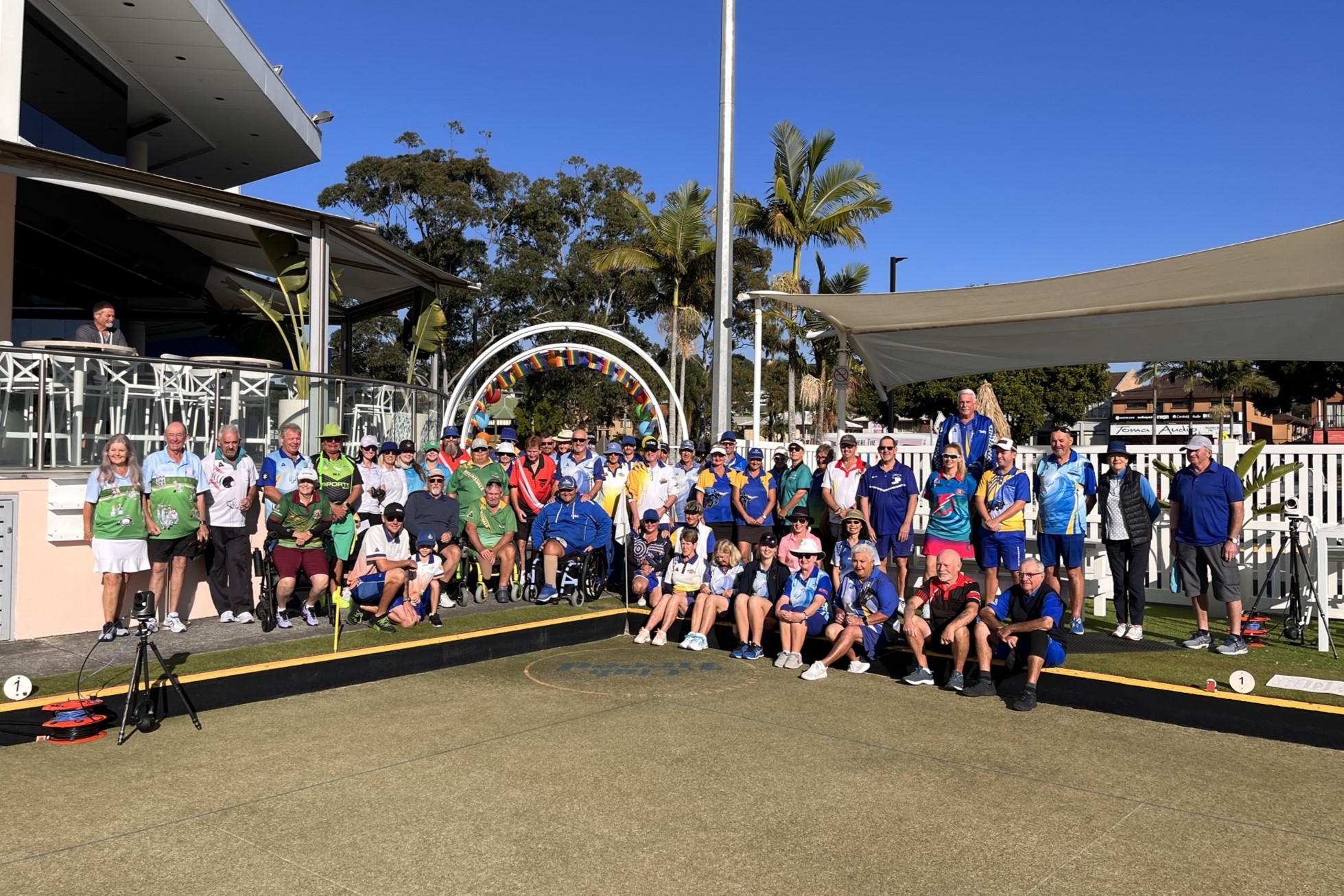 Rainbow Versatility Pairs bowls tournament at Club Tweed on the Gold Coast 