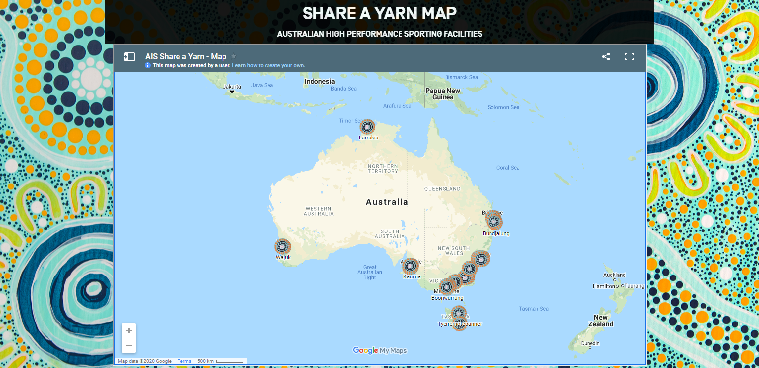 Share a Yarn map