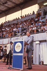 AIS Opening by Hon Malcolm Fraser 1981