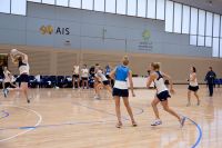 AIS netball centre of excellence athletes train 2016