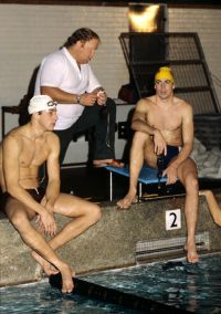 AIS Swimming Training Deakin Pool 1982 - Bill Sweetenham, AIS Swimming Coach