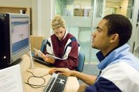 Laura Geitz (AIS Netball), Nigel Panagopka (AIS Vollebyall), studying 2007