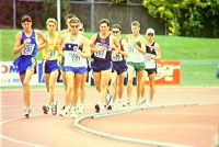 Dion Russell race walking Optus Grand Prix