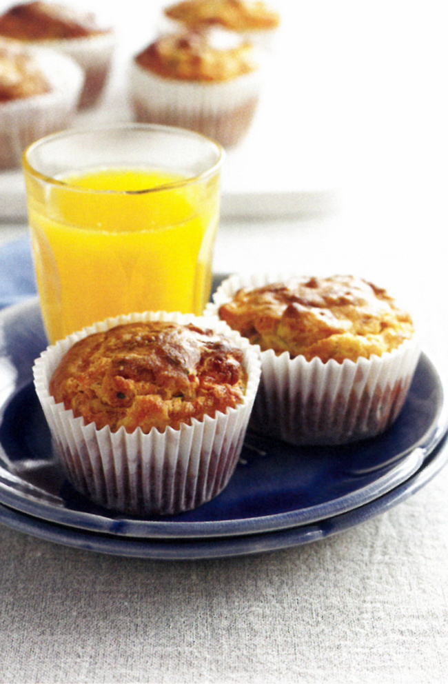 Cheesy-vegetable-muffins