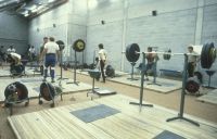 AIS Facilities Weightlifting Training Area Indoor Stadium 1982