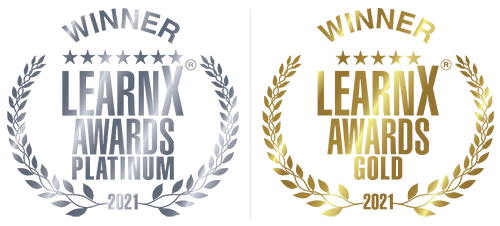 LearnX award logo