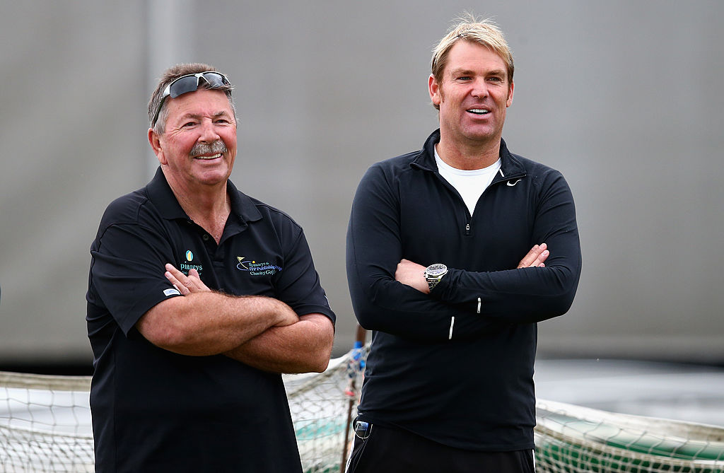 Shane Warne and Rod Marsh