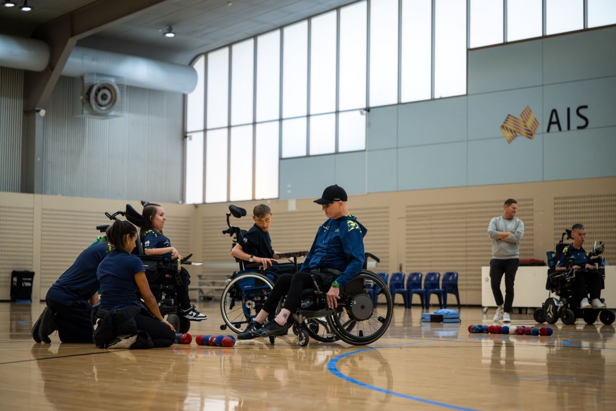 Boccia Australia Men and Women National Camp.
