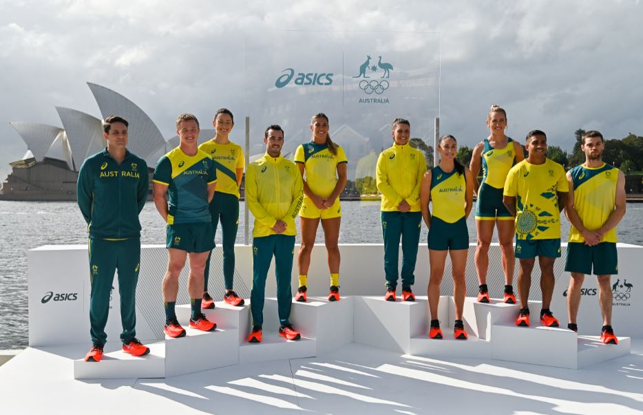 Aus Olympic team in Sydney